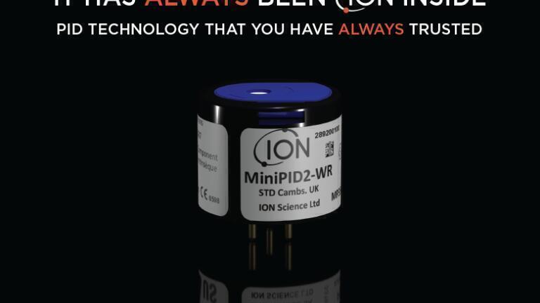 ION Science unique technology has always been inside MiniPID’s available from ION Science and our only authorised distributor Alphasense Ltd. It has always been ION Inside.