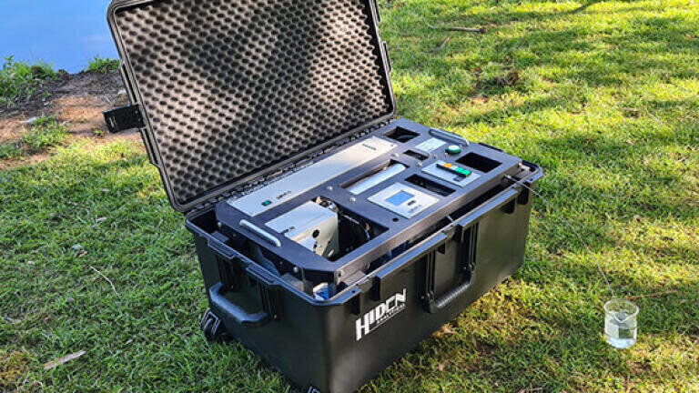 New portable quadrupole analyser provides laboratory precision to field based environmental applications