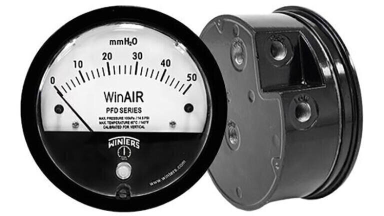 New differential pressure gauge handles the lowest of pressure ranges