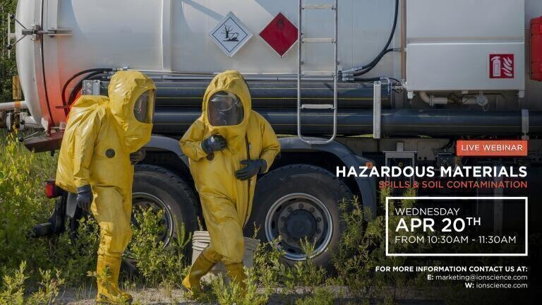 Spills and soil contamination webinar set for 20th April