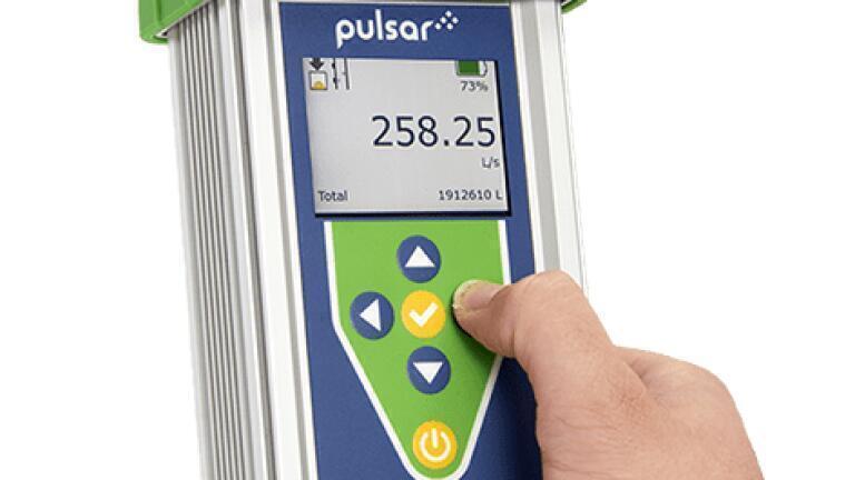 New portable transit time flow meter simplifies short or long-term flow measurement projects