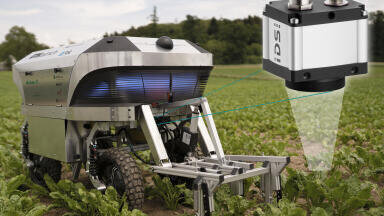 Intelligent Robot with IDS Camera Eliminates the Need for Herbicides