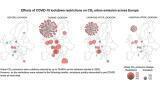 New ICOS research shows: COVID-19 lockdown cut up to 87% of carbon dioxide emissions in European cities