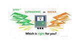 Radar vs. Ultrasonic – which is right for you?