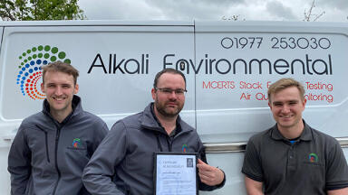 UKAS and MCERTS accreditation awarded to Alkali Environmental