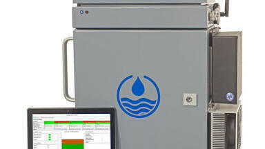 Online monitoring of microbial water quality in drinking water provides results in 15 minutes
