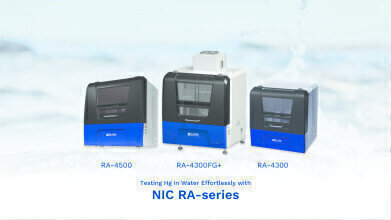 Testing Hg in Water Effortlessly with NIC RA-series