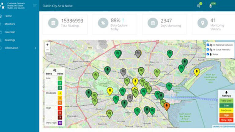 Dublin City Air & Noise