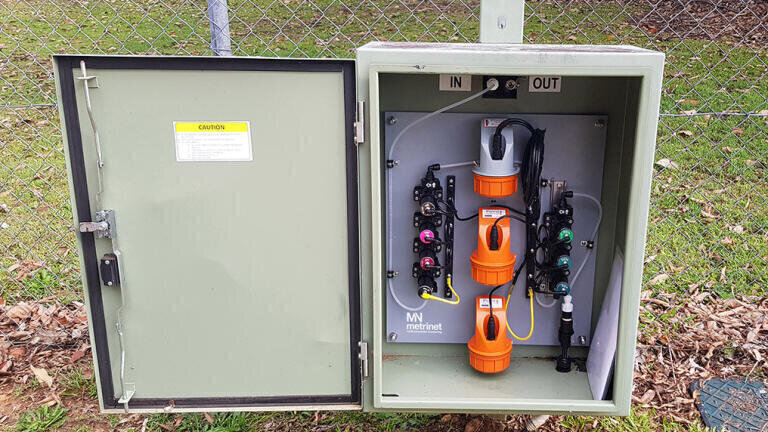 Street level smart water quality monitors