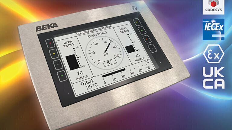 New intrinsically safe operator panel and PC
