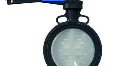 New Butterfly value for optimising piping systems