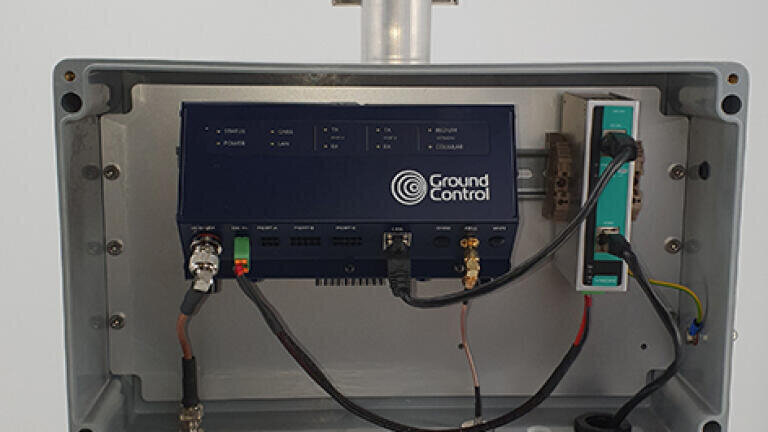 Satellite solutions for water and utility companies collect data and help operational visibility