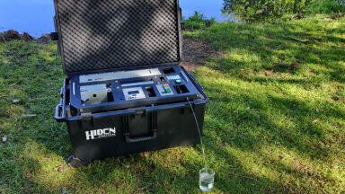 New portable quadrupole environmental analyser for low concentration levels