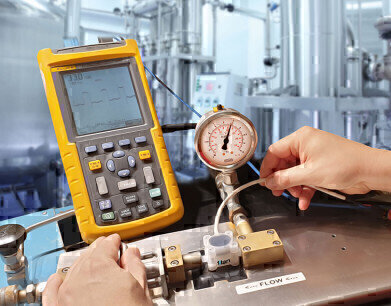 Liquid flow meter calibration capacity expanded for calibrations at lower flow rates