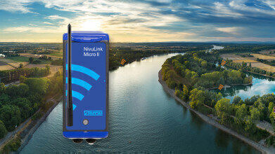 Water data management via mobile communications
