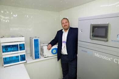 Modern Water Presents World's First Wastewater Monitor for COVID-19 at WWEM 2022