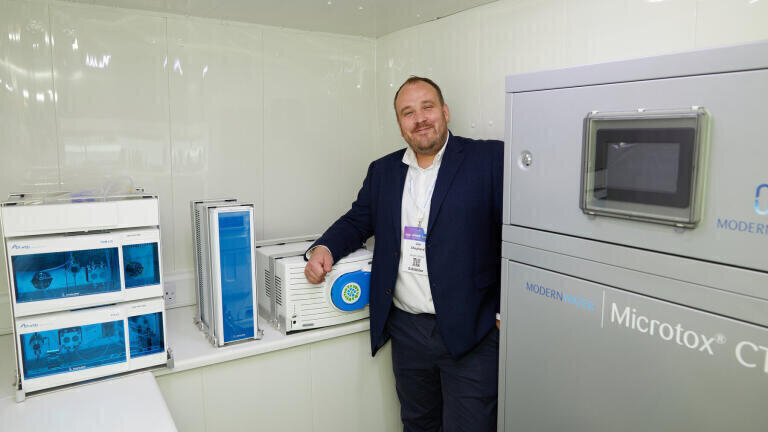 Modern Water Presents World's First Wastewater Monitor for COVID-19 at WWEM 2022