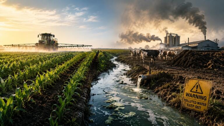 Agricultural Pollution – Types, Causes and Effects