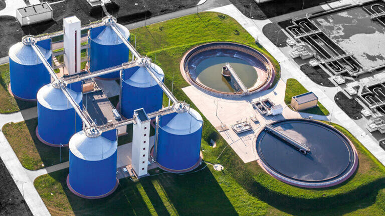 Preventing dangers in the water and sewage treatment industry