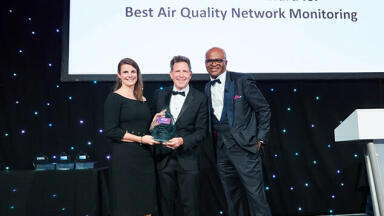 Kunak awarded for its work in air quality monitoring in seaports