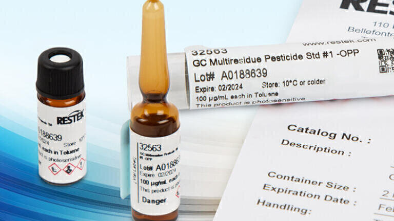 Updated reference standards’ packaging, labelling and certificates ...
