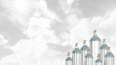 High quality gas mixtures for emissions monitoring
