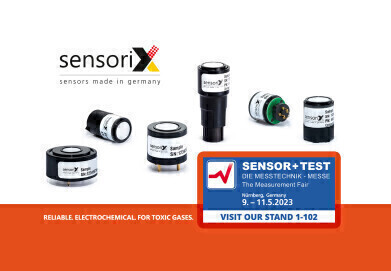 Sensorix to showcase state-of-the-art toxic gas sensors at Sensor + Test 2023