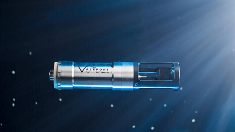 Deep CTD profiler for conductivity, temperature, and depth measurements to 6000m