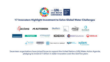 Innovators unite to tackle global water challenges with $11 Billion investment