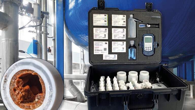 Water test kits launched in a new design for industrial use