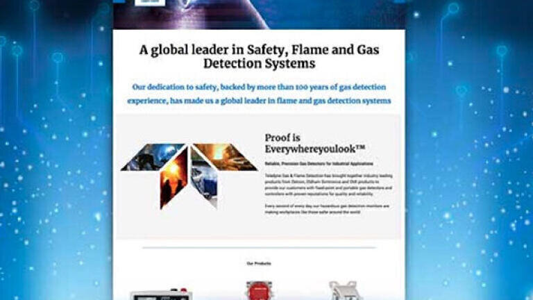 New website simplifies the task of finding the right gas detector