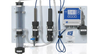 Total chlorine analyser provides precise, reliable and cost-effective analysis in process rinse water, cooling or chiller water, plant re-use and effluent applications