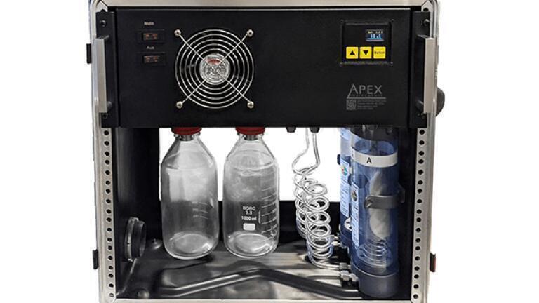 An exhibit at the Apex of emission monitoring!