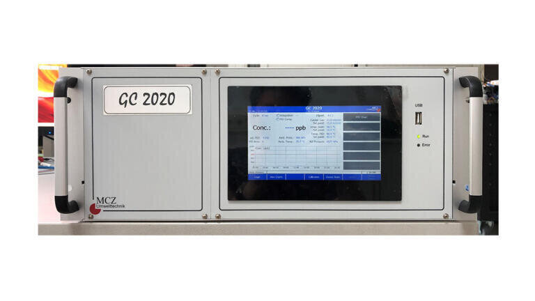 GC 2020 for ethylene monitoring