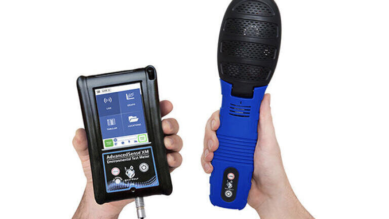 New indoor air quality, toxic gas, HVAC meter/monitor