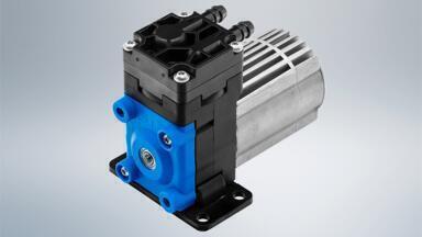 New, compact, low noise, high performance, diaphragm gas pump