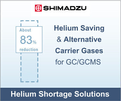 Helium-saving options and alternative gases for GC/GCMS