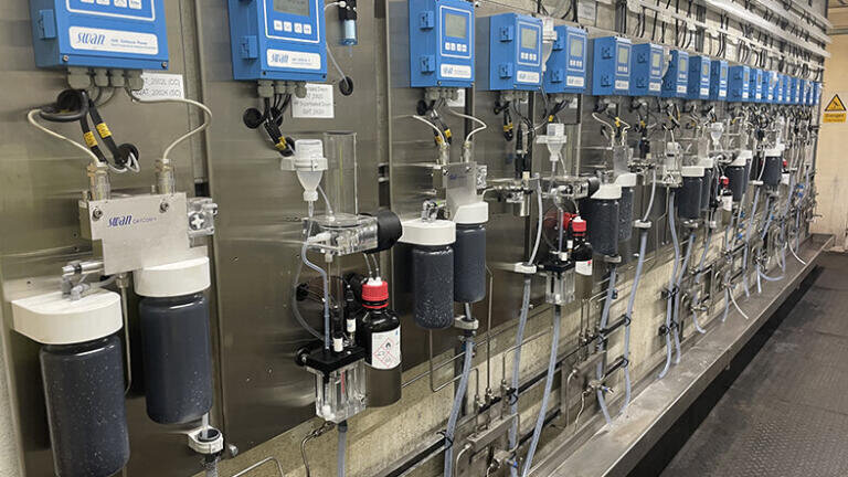 Swan instrumentation monitoring Water Steam Cycles at VPI Immingham