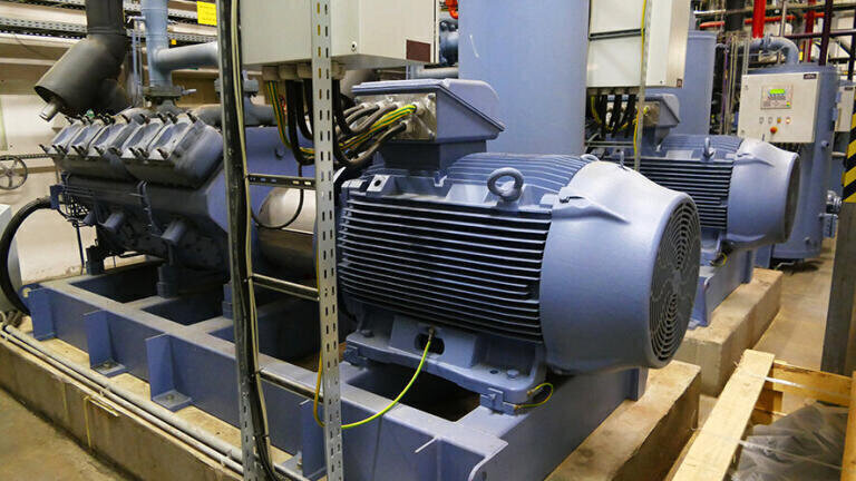 Ammonia refrigeration system gas and flame detection