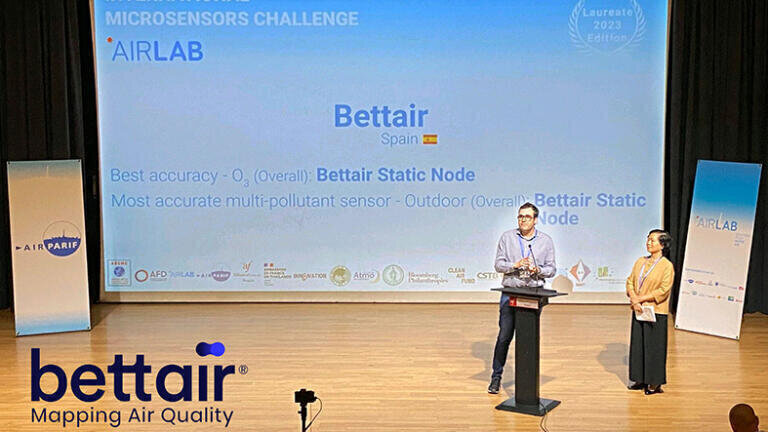 Winners of the AIRLAB Microsensors Challenge 2023 to measure air quality consolidate themselves on the global air quality monitoring market