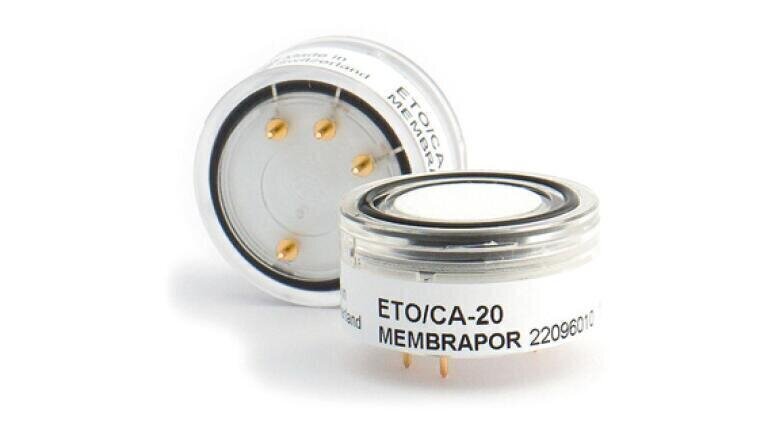 New ethylene oxide sensor with reduced carbon monoxide cross-sensitivity