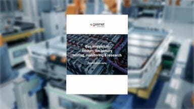 Gas Analysis – the Cornerstone of Battery Safety Testing