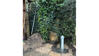 Flood risk proven by groundwater monitor