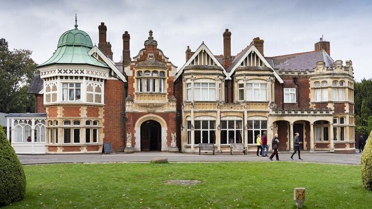 Bletchley Park Mansion, Courtesy of Bletchley Park Trust