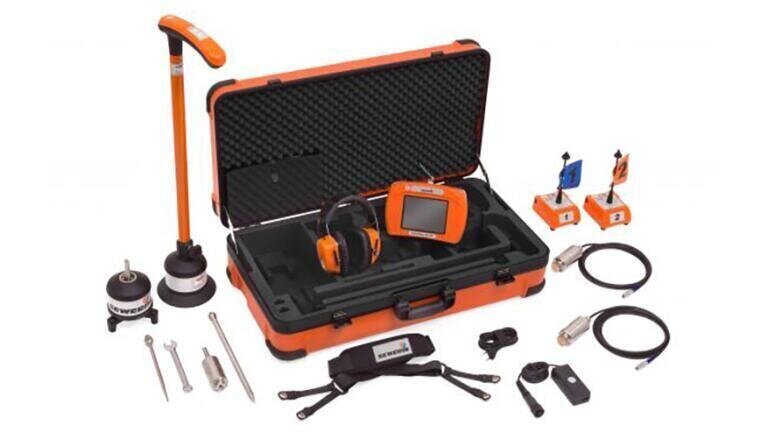 The ideal all-in-one-device for pre-location, pinpointing and correlation of water leaks