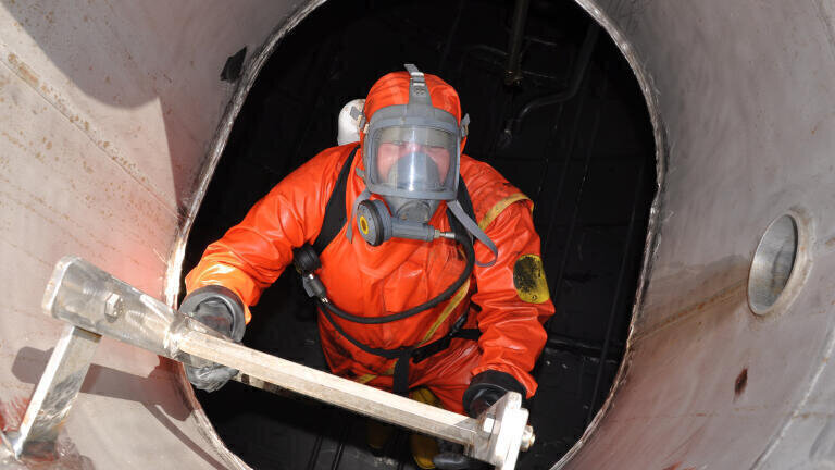 How is radioactive nuclear waste managed?
