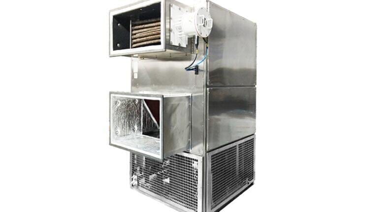 Hazardous area heating and ventilating air conditioning unit