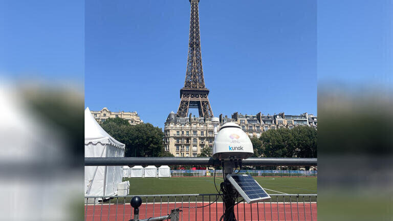 Paris 2024 Olympic Games, gold medal for clean air with Kunak