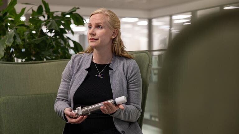 Julia Salovaara explains the features of MGP241