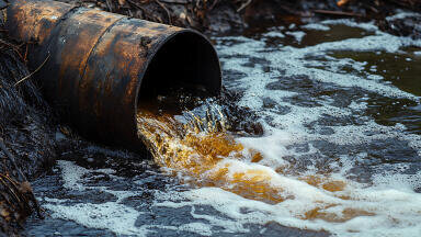 Why are sewage discharges such a problem in the UK?